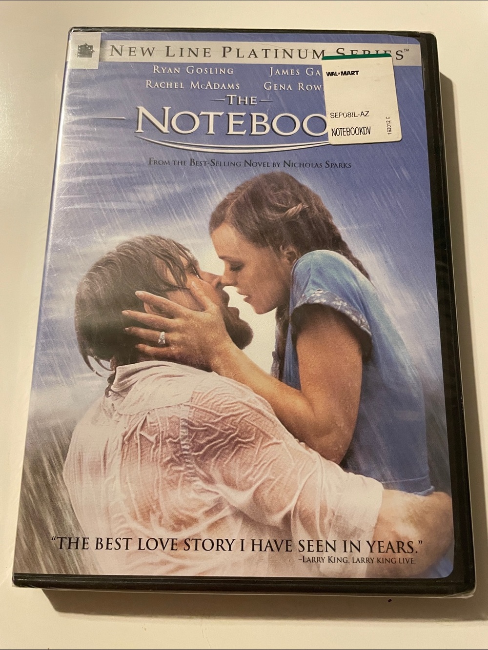 New Line The Notebook DVD - Romance Movie (Blue)